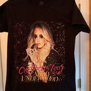 Fruit of the Loom Black Graphic Tee